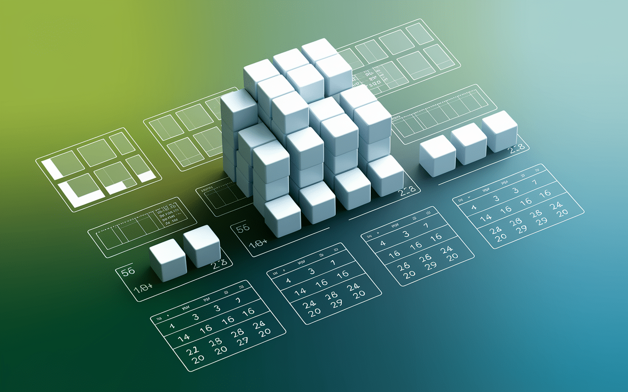 Tableau de calcul du fractionnement