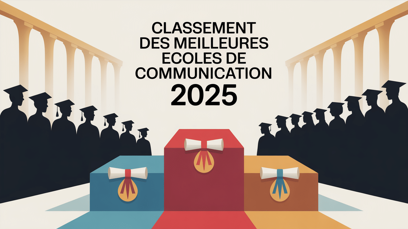 illustration podium ecoles communication 2025