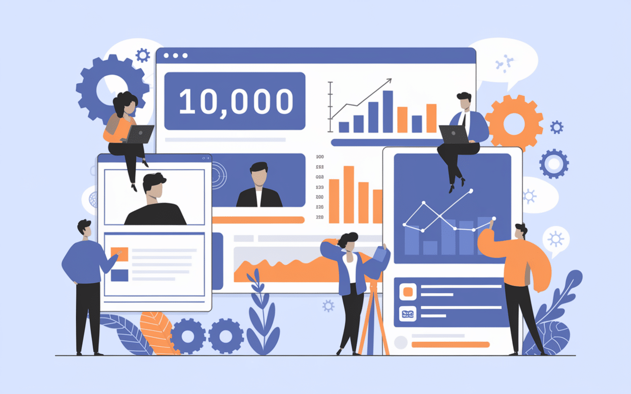 Emploirama chiffres clés interface