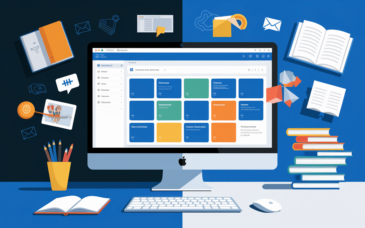 Interface maficheclasse/fr tableau de bord