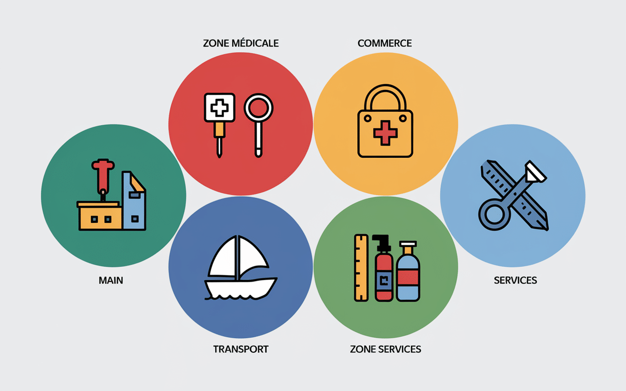 Diagramme métiers en N