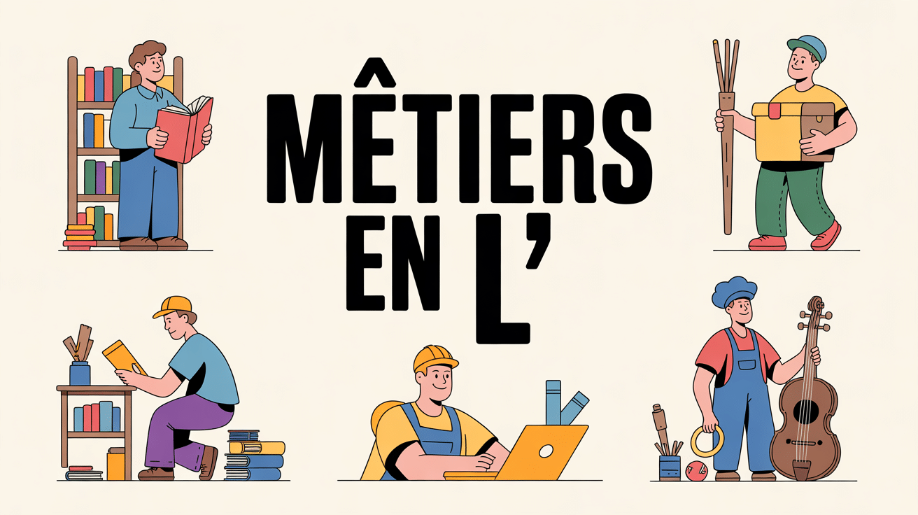 Professionnels en L illustrés