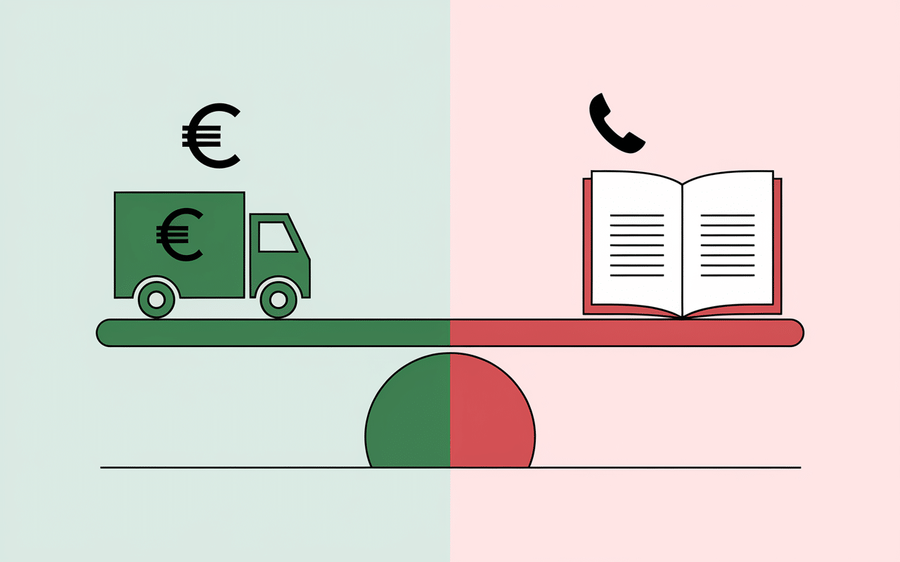 Balance des avis Ovoko positifs et négatifs