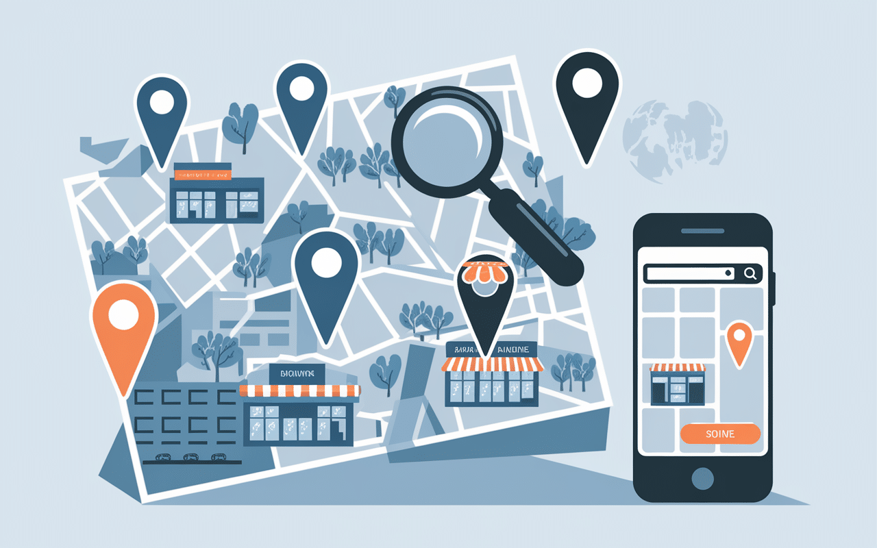 Carte géographique des points de vente UpCadhoc