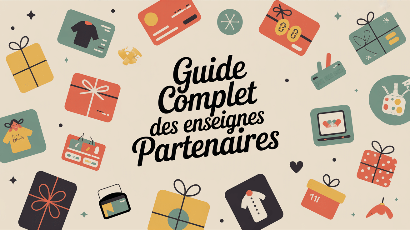 Cartes cadeaux et icônes de shopping UpCadhoc