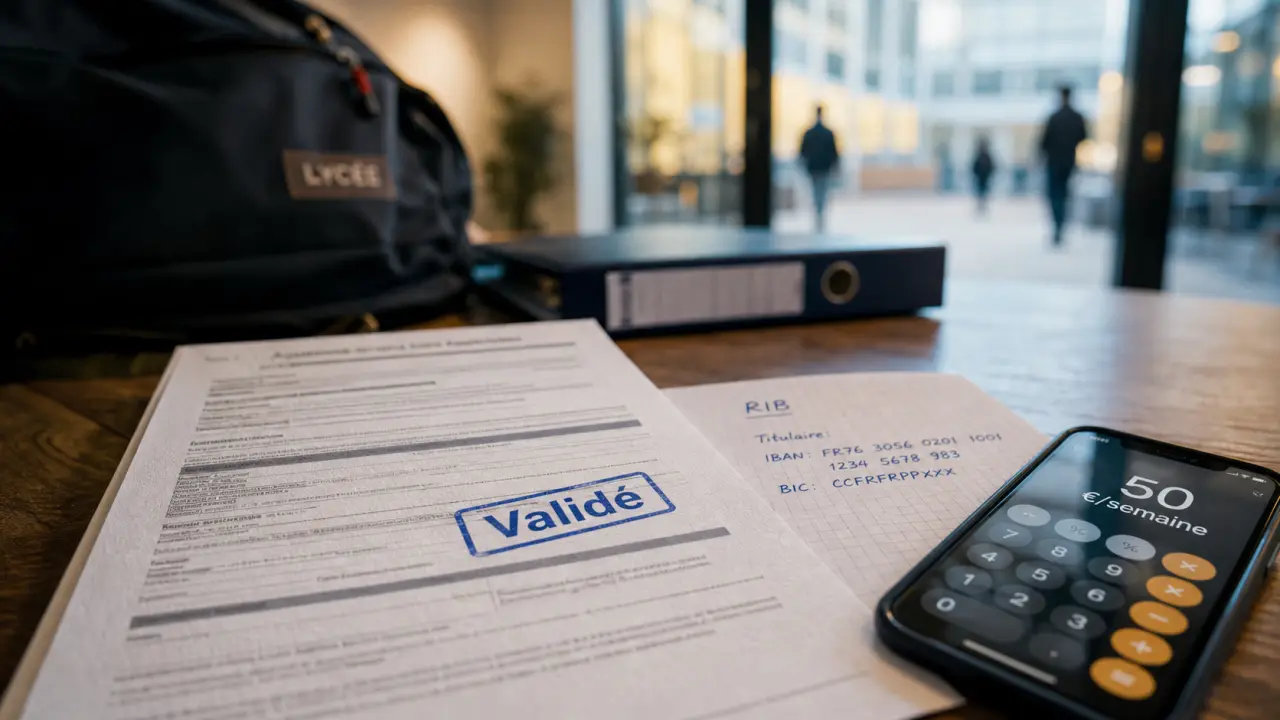 Stage rémunéré bac pro à partir de quand : PFMP validée et calcul 50 €/semaine